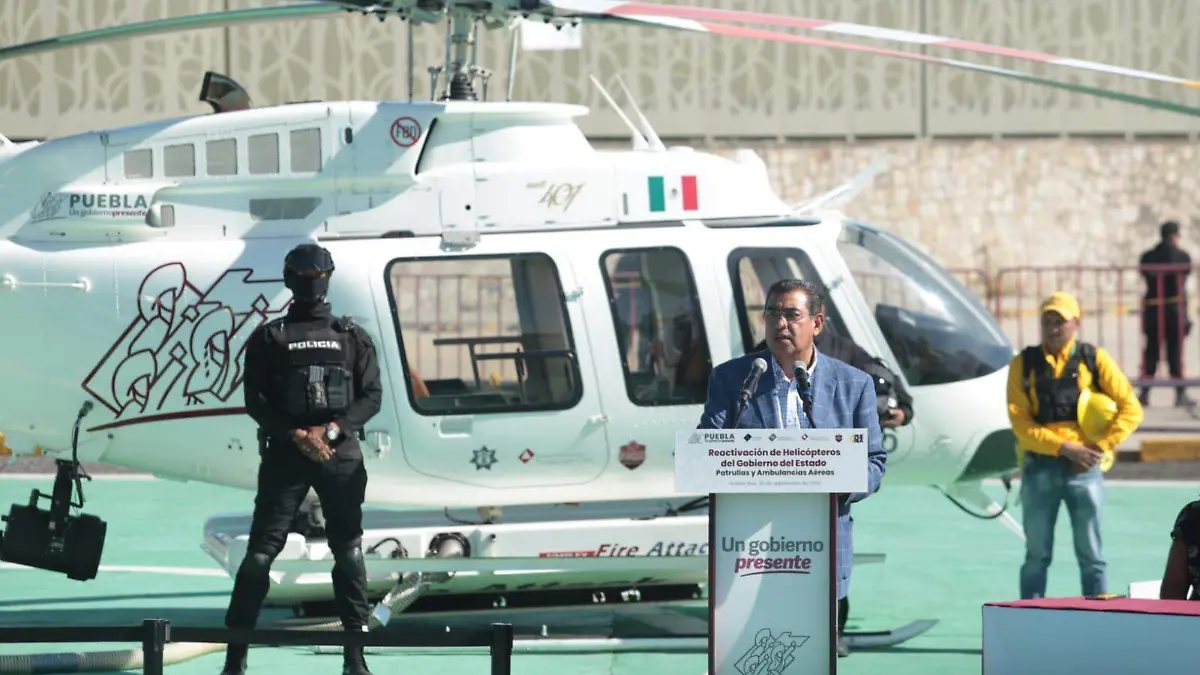 reactivan usp de helicoptos en Puebla